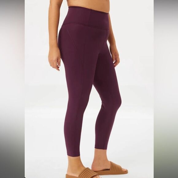 NWOT The Girlfriend Collective Plum Compressive High-Rise Legging Size L - Picture 4 of 9